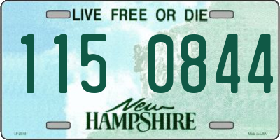 NH license plate 1150844