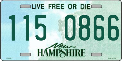 NH license plate 1150866