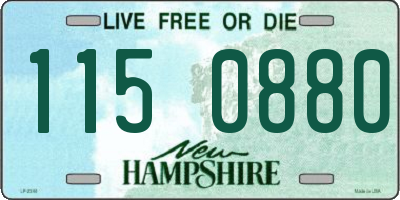 NH license plate 1150880