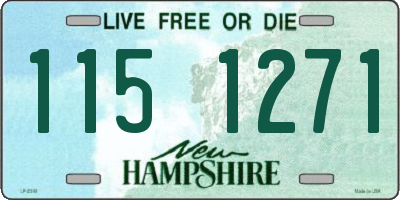 NH license plate 1151271