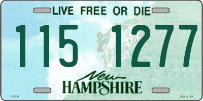 NH license plate 1151277