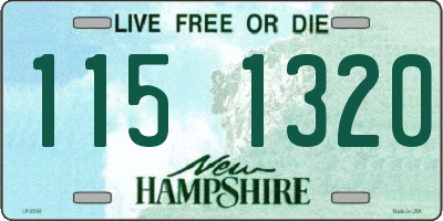 NH license plate 1151320