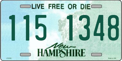 NH license plate 1151348