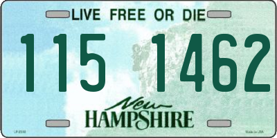 NH license plate 1151462