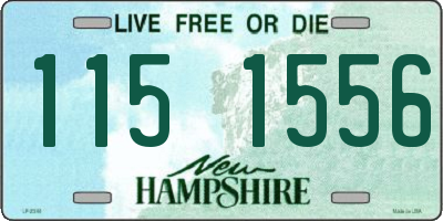 NH license plate 1151556