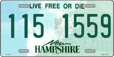 NH license plate 1151559