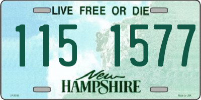NH license plate 1151577