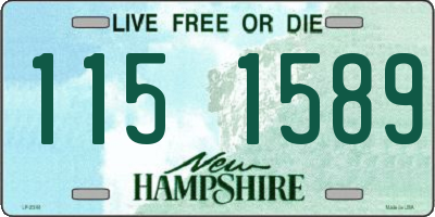 NH license plate 1151589