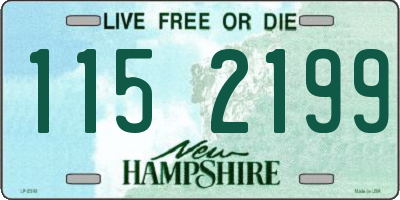 NH license plate 1152199