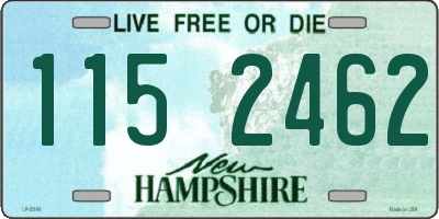 NH license plate 1152462