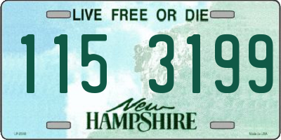 NH license plate 1153199