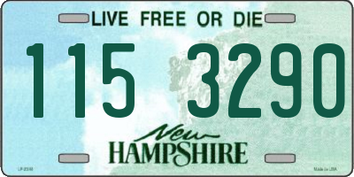 NH license plate 1153290