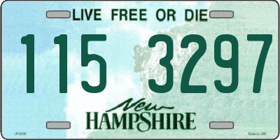 NH license plate 1153297