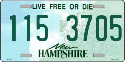 NH license plate 1153705