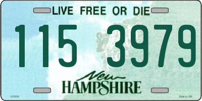 NH license plate 1153979