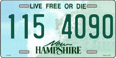 NH license plate 1154090