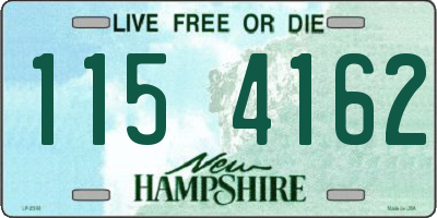 NH license plate 1154162