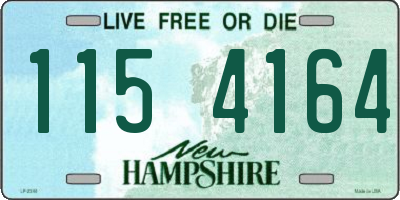 NH license plate 1154164
