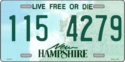 NH license plate 1154279