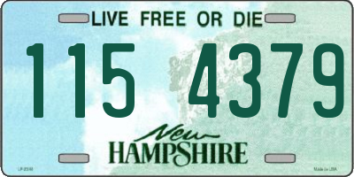 NH license plate 1154379