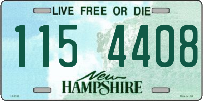 NH license plate 1154408