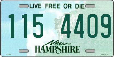 NH license plate 1154409