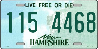 NH license plate 1154468