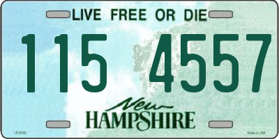 NH license plate 1154557