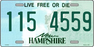 NH license plate 1154559