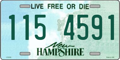 NH license plate 1154591