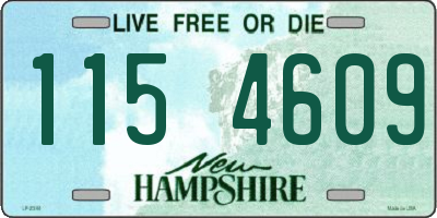 NH license plate 1154609