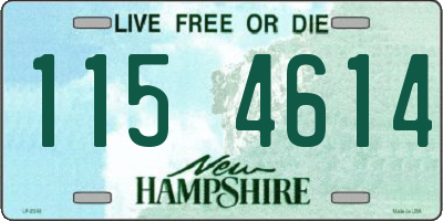 NH license plate 1154614