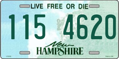 NH license plate 1154620