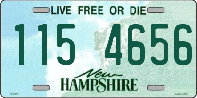 NH license plate 1154656