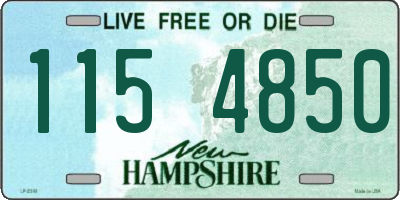 NH license plate 1154850