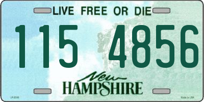 NH license plate 1154856