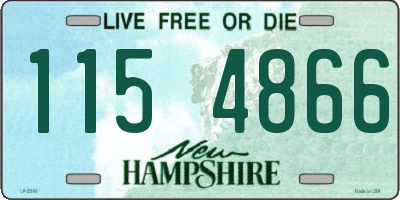 NH license plate 1154866
