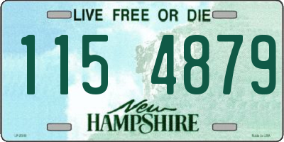 NH license plate 1154879