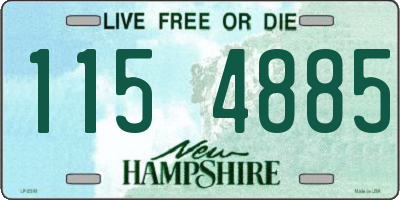 NH license plate 1154885