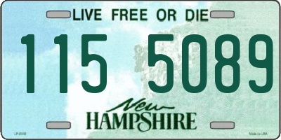 NH license plate 1155089