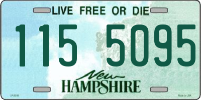 NH license plate 1155095