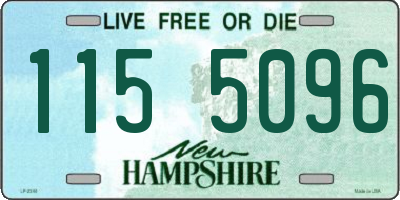 NH license plate 1155096