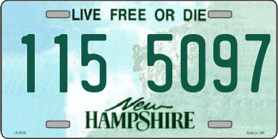 NH license plate 1155097