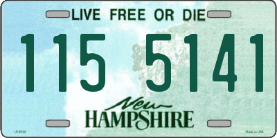 NH license plate 1155141