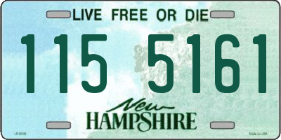 NH license plate 1155161