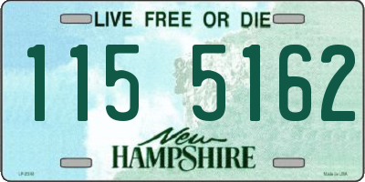 NH license plate 1155162