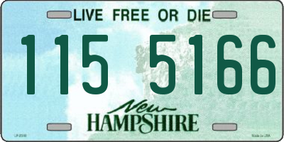 NH license plate 1155166