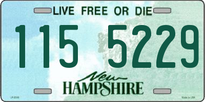 NH license plate 1155229
