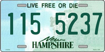 NH license plate 1155237