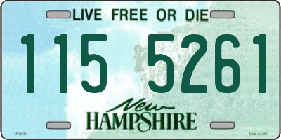 NH license plate 1155261